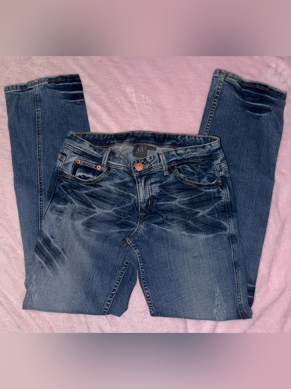 220 🩵Armani Exchange Low-Rise Jeans 🩵